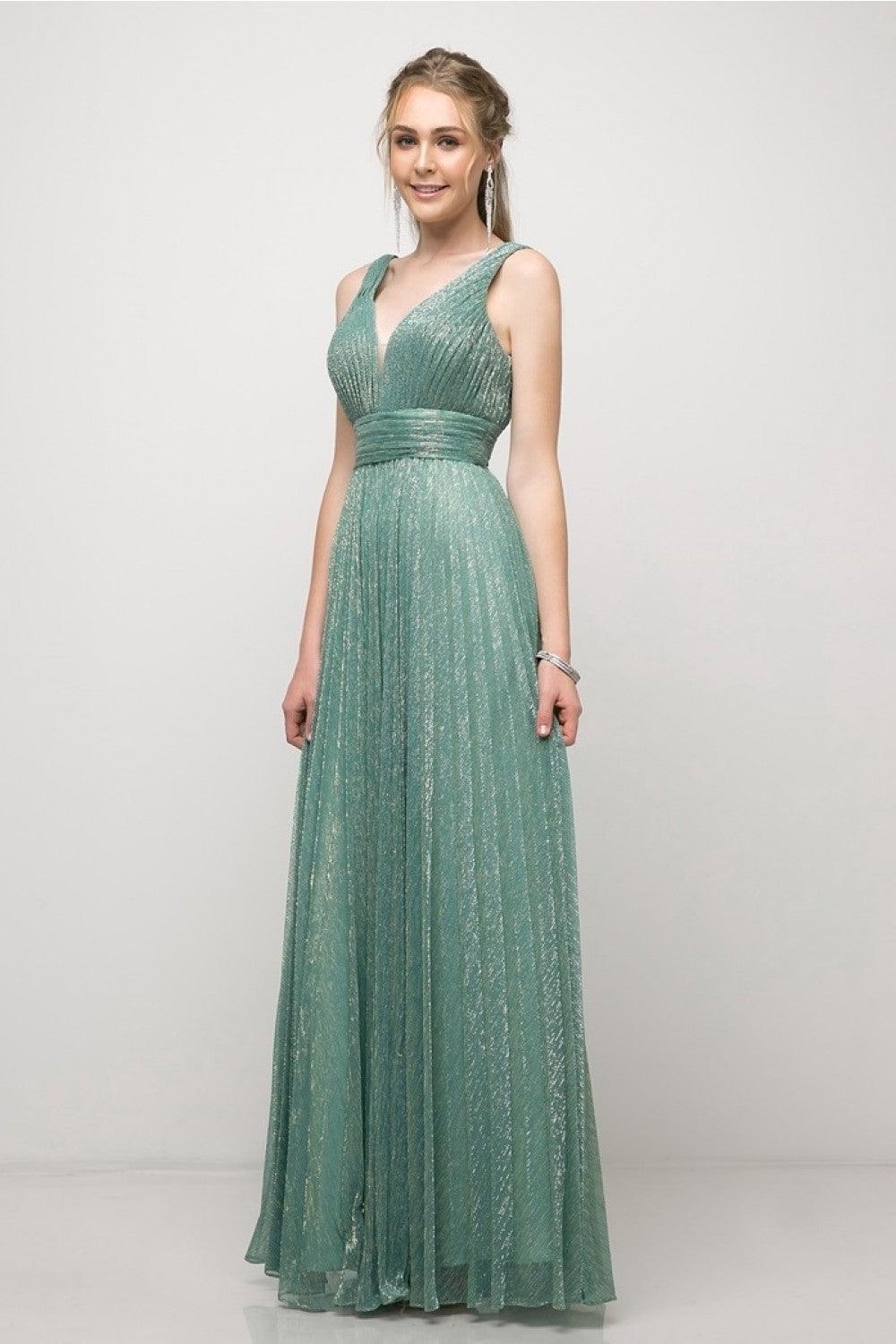 Long Sleeveless Prom Dress Evening Gown - The Dress Outlet Cinderella Divine