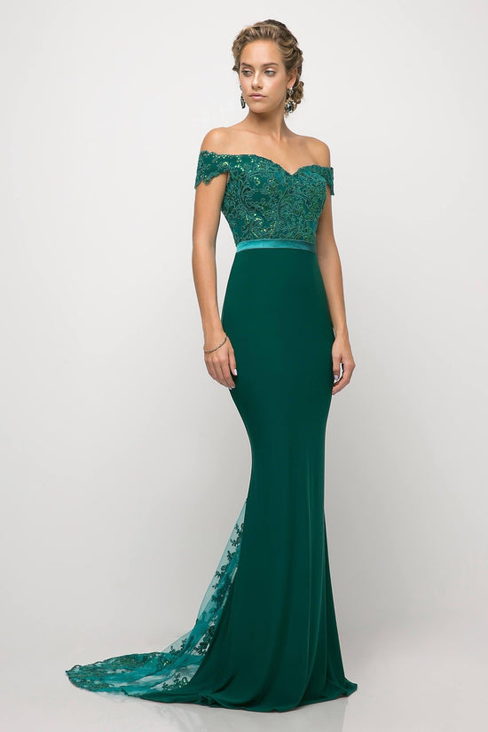 Cinderella Divine UV001 Off Shoulder Prom Dress Formal Gown for $89.99 ...