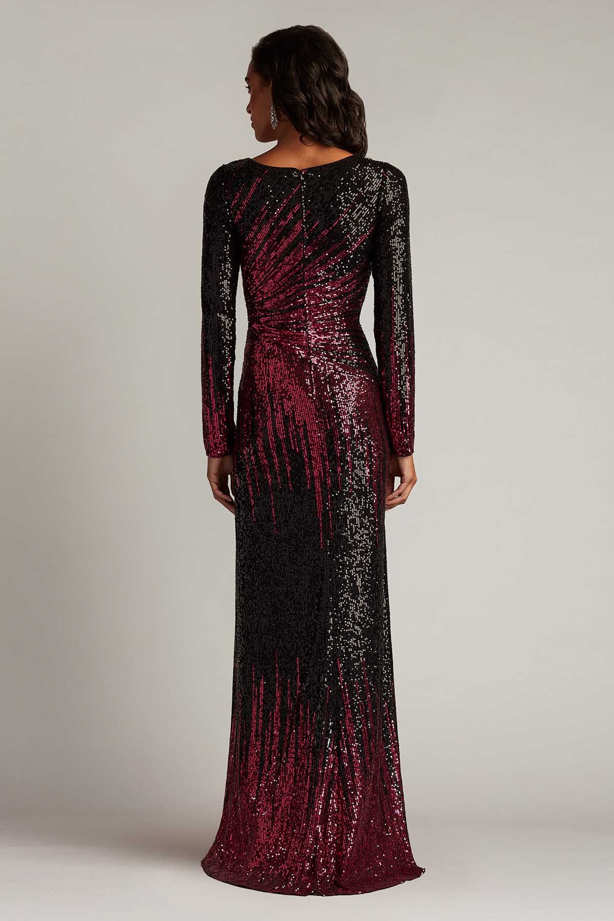 chinese dress ladies Tadashi Shoji CHR25356L Fitted Long Formal Prom Evening Dress main image 0