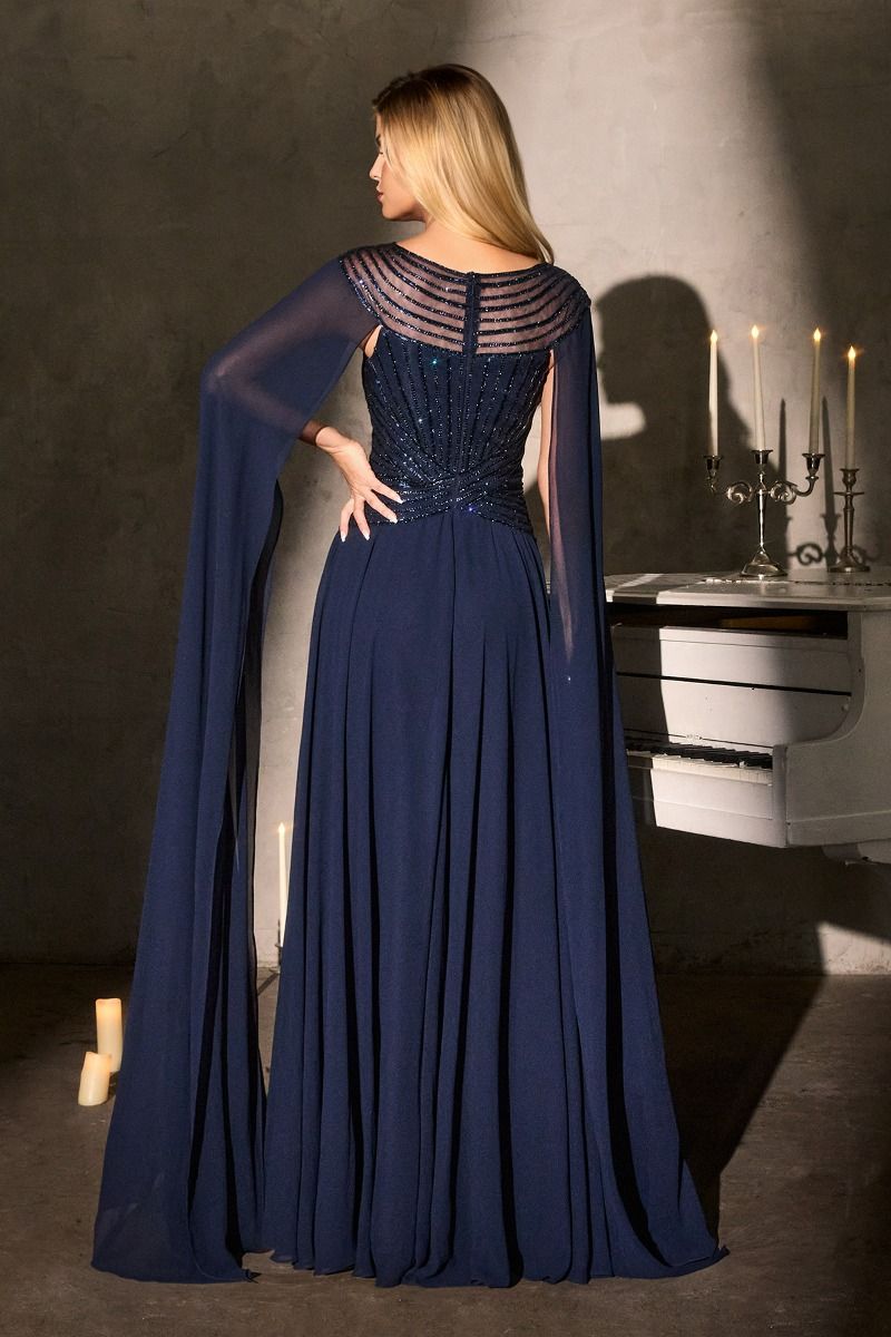 cape town evening dresses Ladivine CL08 Prom Dress - Eggplant