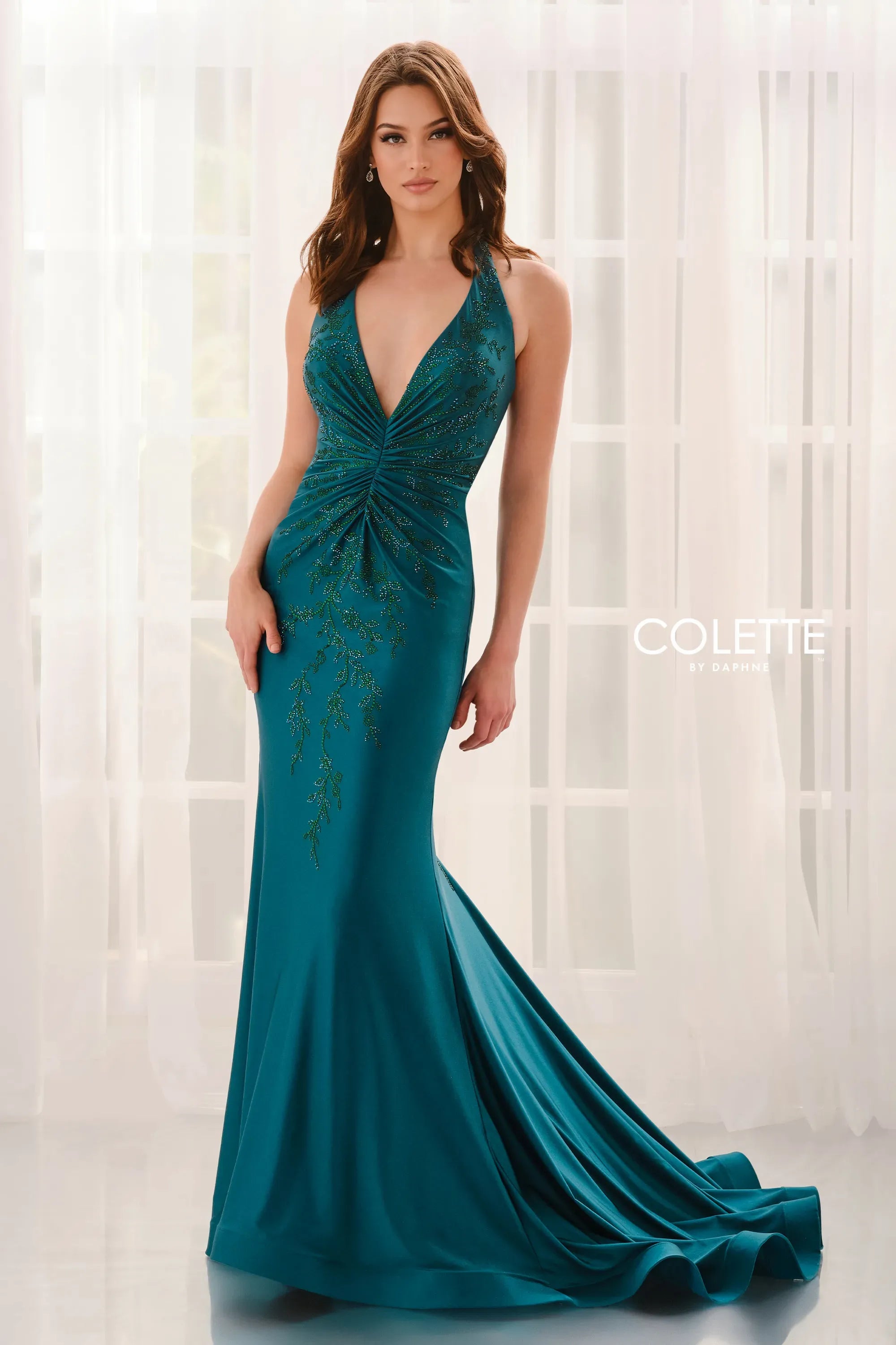 Prom Dresses Mermaid Long Formal Prom Dress Teal