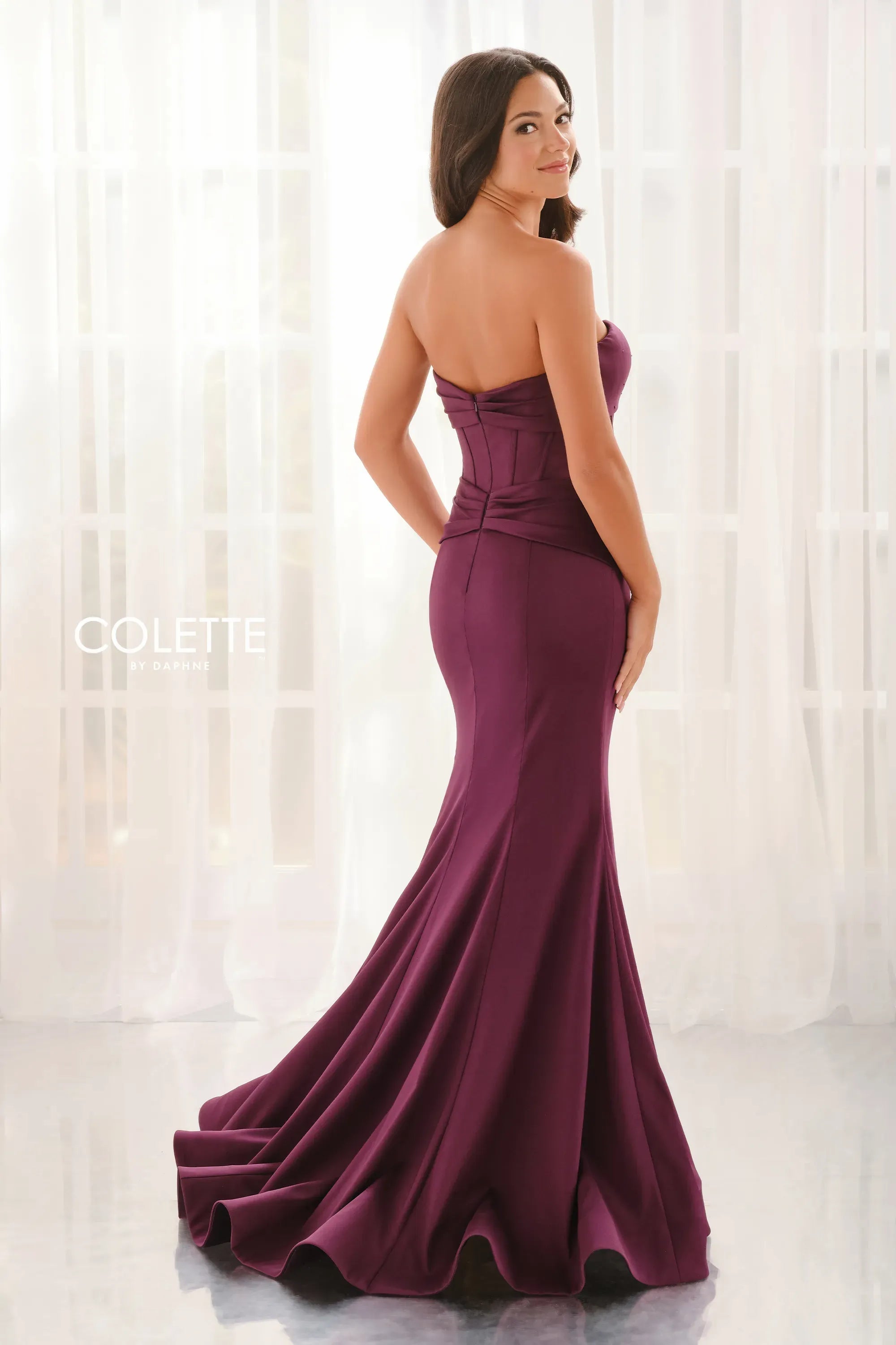 Prom Dresses Long Mermaid Prom Formal Dress Plum