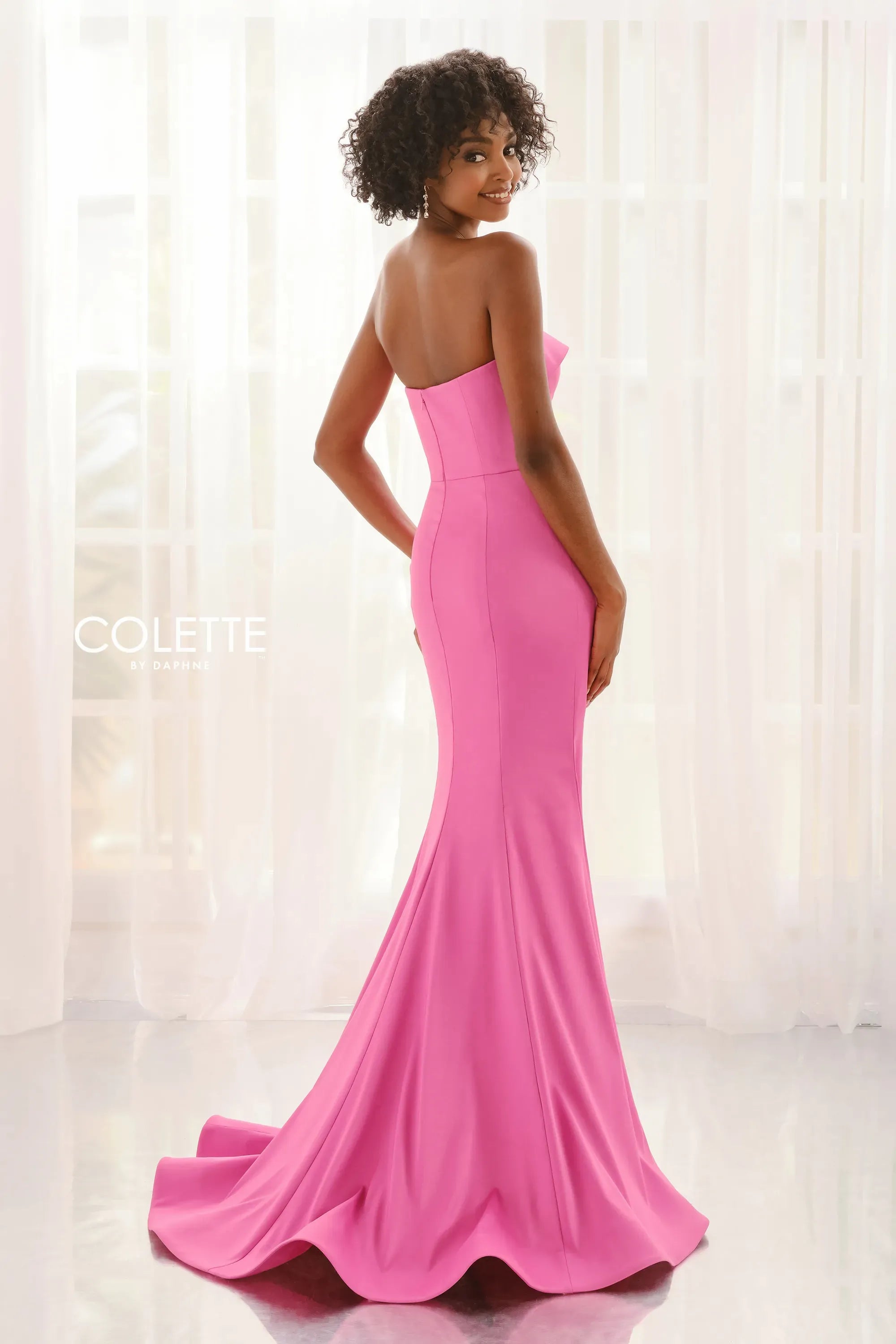Prom Dresses Mermaid Long Formal Prom Dress Sweetheart Pink