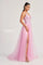 Prom Dresses Long Lace A Line Formal Prom Dress Pink