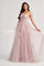 Prom Dresses Sequin Long Ball Gown Formal Prom Dress Blush