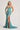 Prom Dresses Long Slit Lace Formal Prom Dress Sea Glass