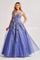 Prom Dresses Long Glitter A Line Lace Formal Prom Dress Periwinkle