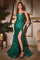 Prom Dresses Long Formal Fitted Sequin Prom Dress Emerald