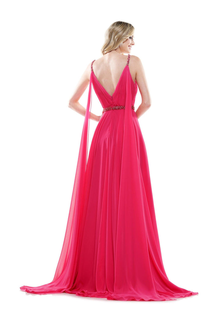Colors Long Formal Chiffon Prom Dress 2502 - The Dress Outlet