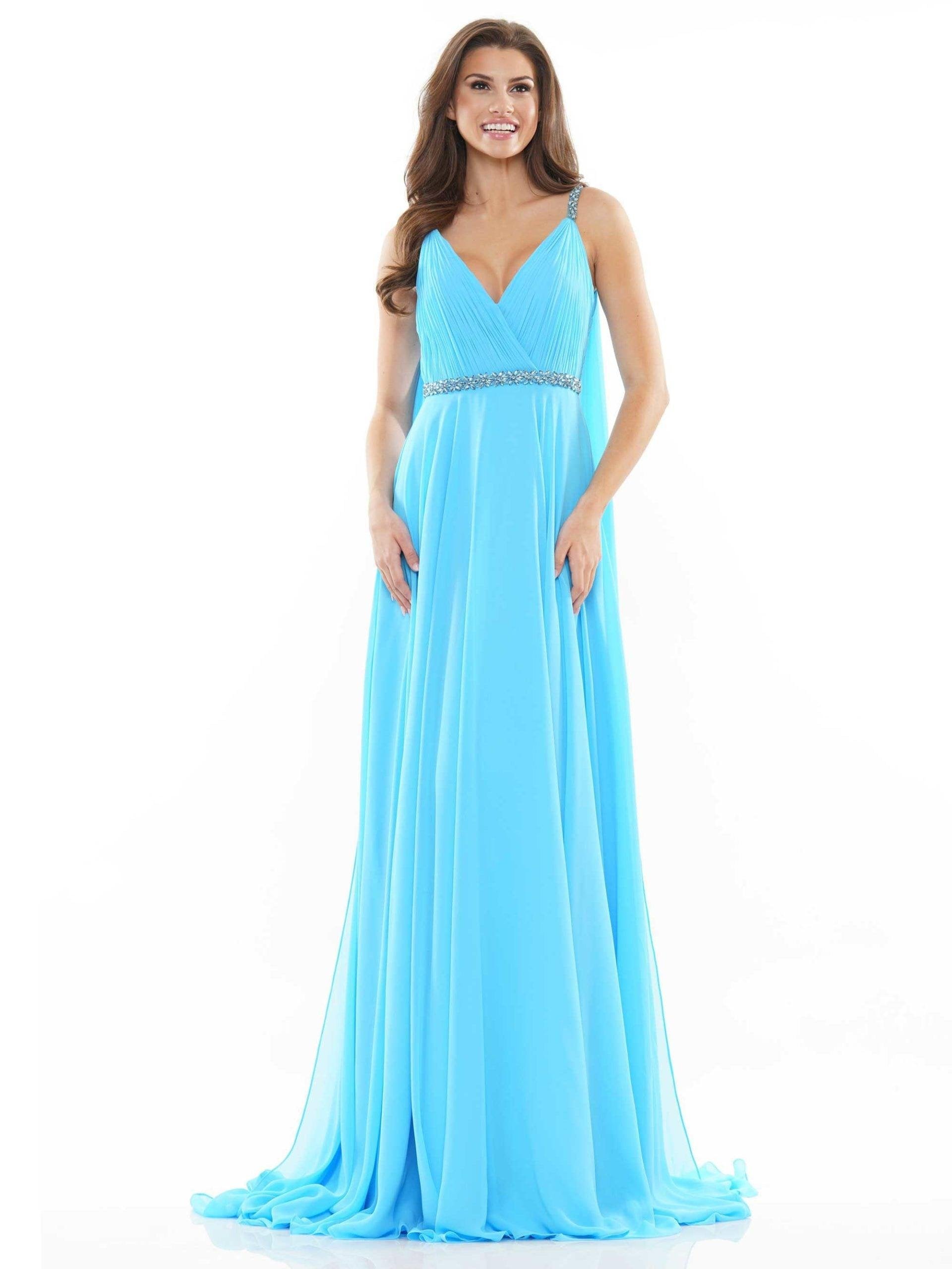 Colors Long Formal Chiffon Prom Dress 2502 - The Dress Outlet