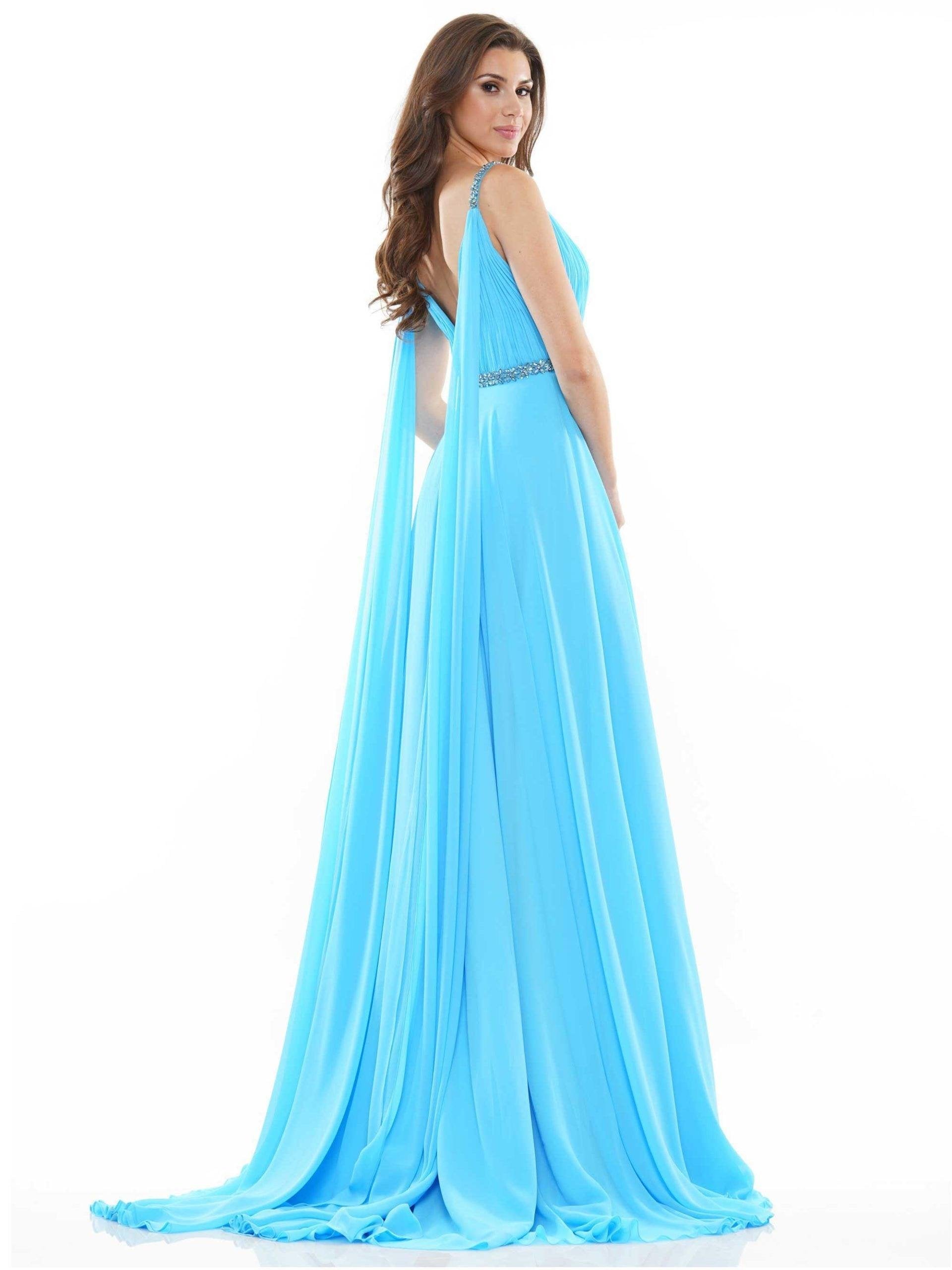Colors Long Formal Chiffon Prom Dress 2502 - The Dress Outlet