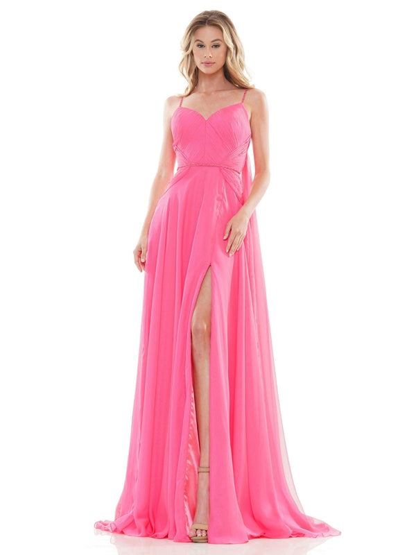 Colors 2664 Colors Long Formal Chiffon Prom Dress