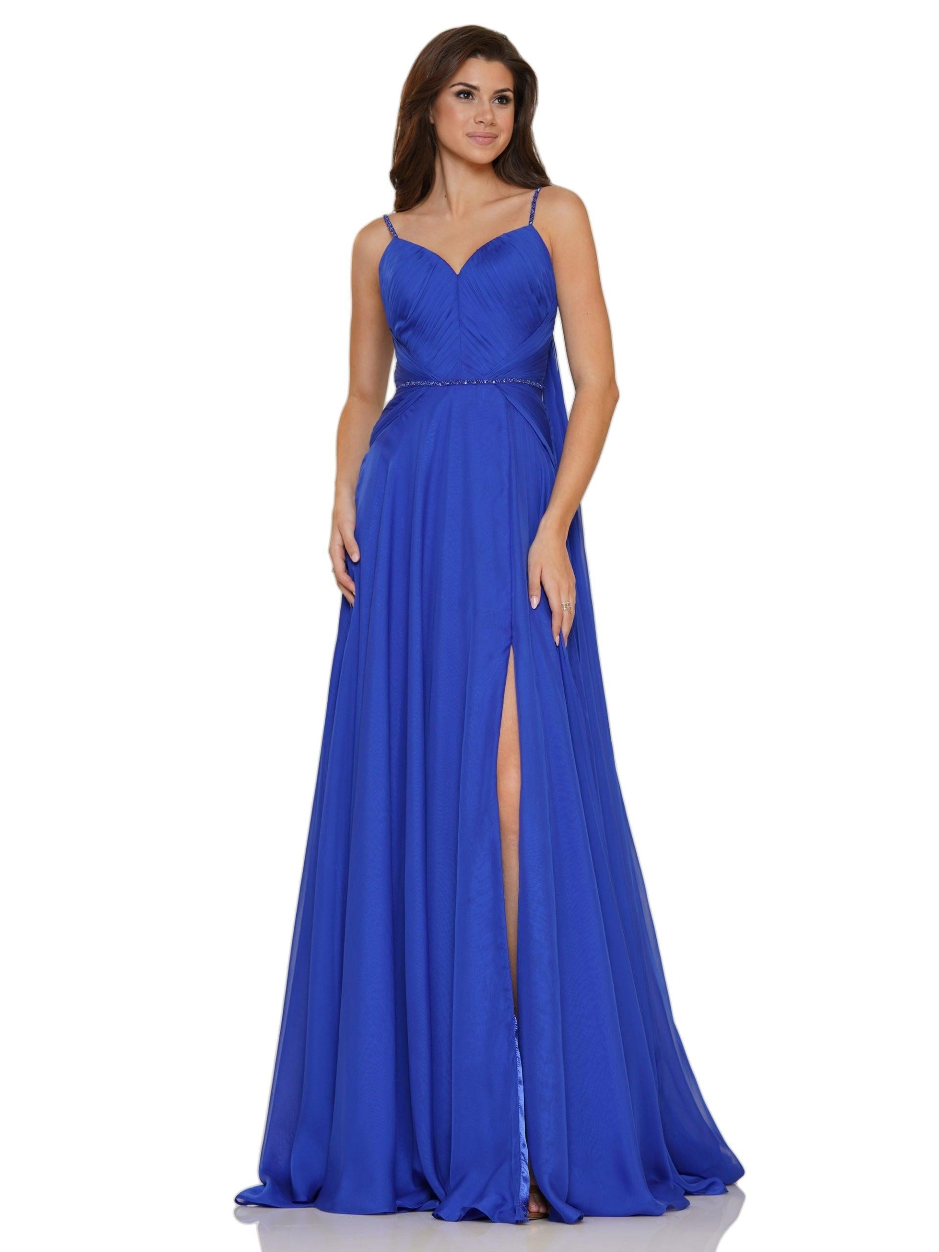Colors Long Formal Chiffon Prom Dress 2664 - The Dress Outlet