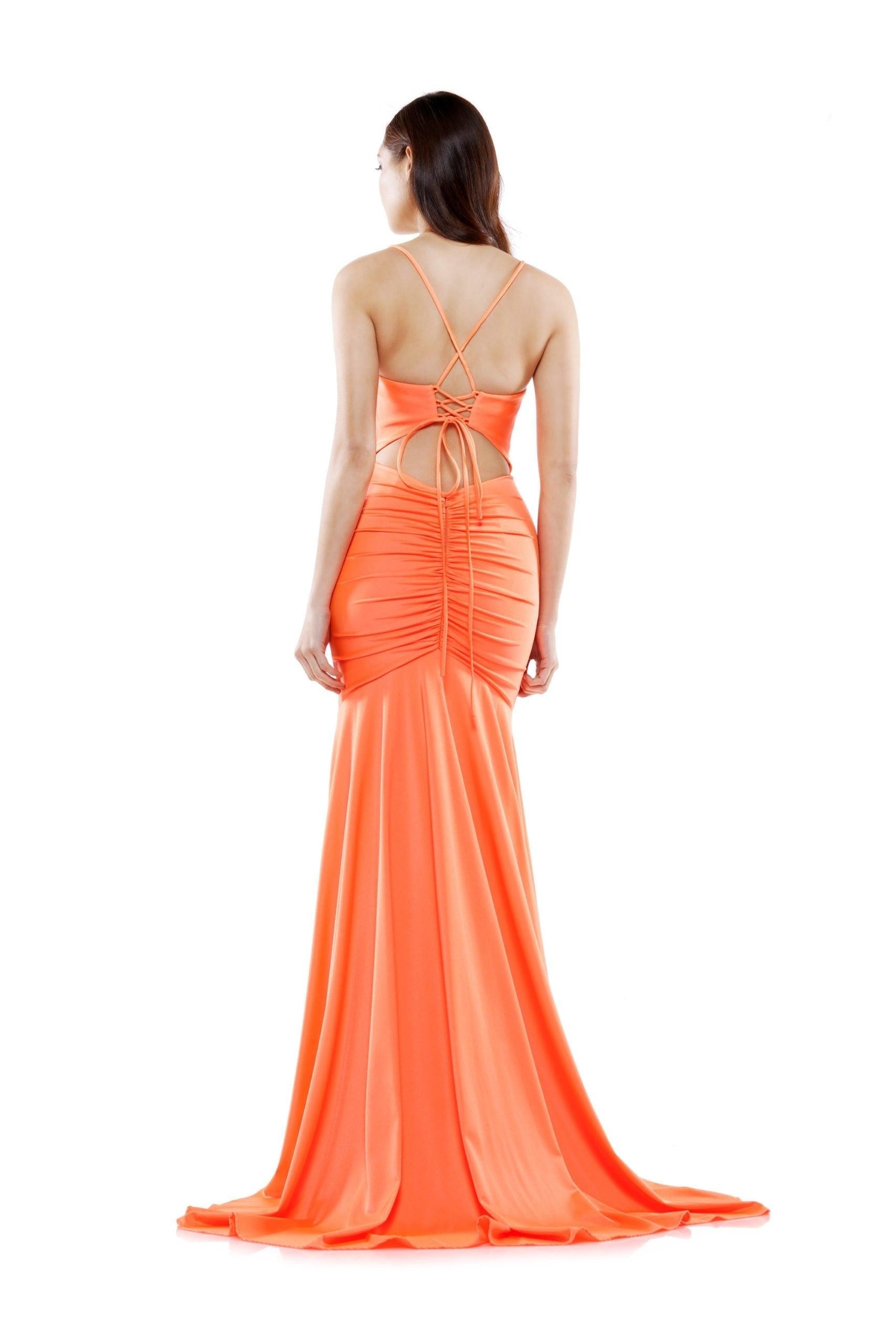 Colors Long Formal Fitted Prom Dress 2486 - The Dress Outlet