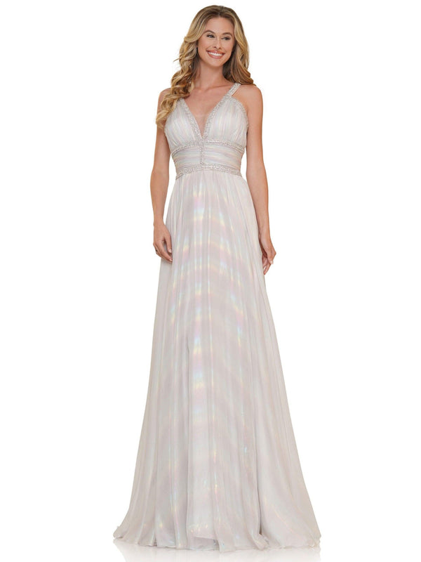 Colors 2700 Colors Long Formal Glitter Chiffon Prom Dress