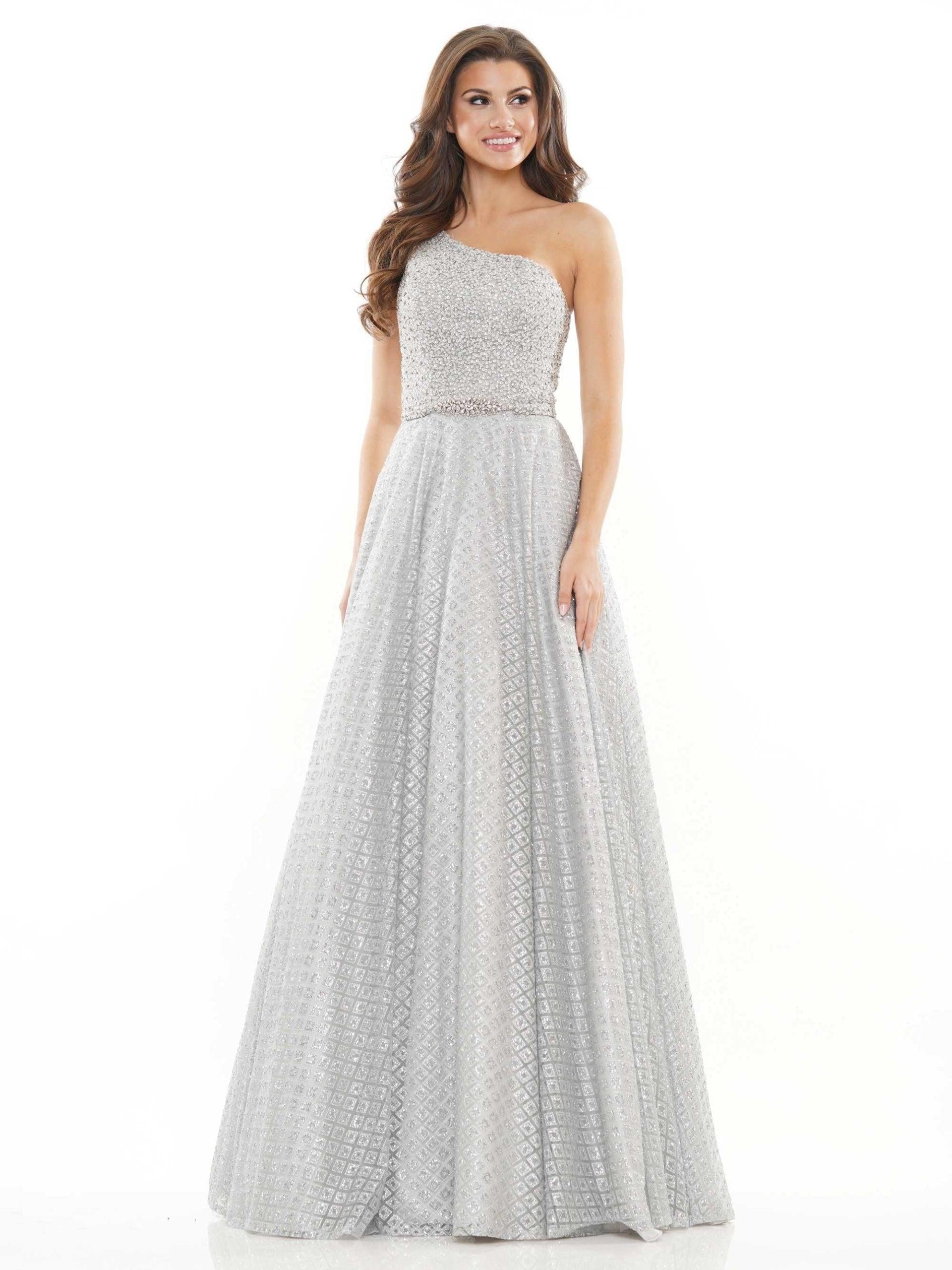 Colors Long Formal Glitter Prom Ball Gown 2670 - The Dress Outlet