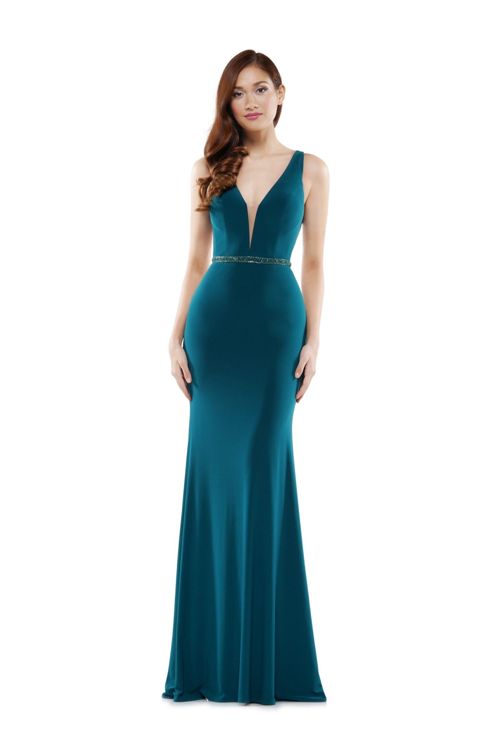 Colors Long Formal Mermaid Fit Prom Dress 2492 - The Dress Outlet