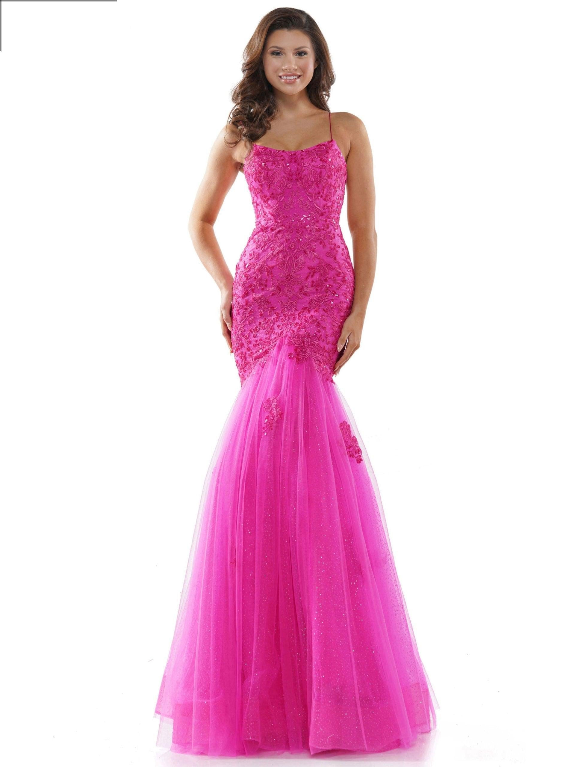 Colors Long Formal Mermaid Prom Dress 2490 - The Dress Outlet