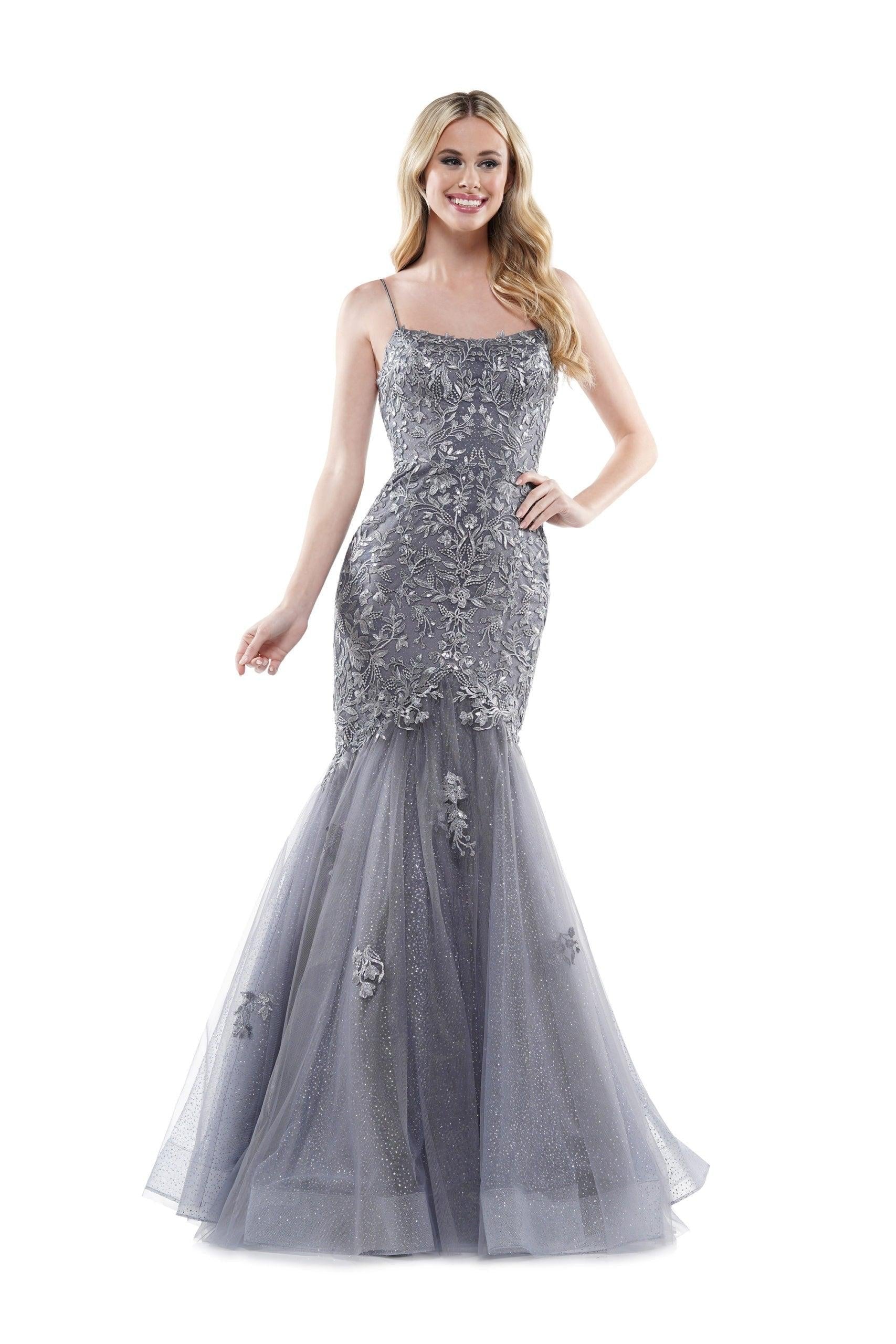Colors Long Formal Mermaid Prom Dress 2490 - The Dress Outlet