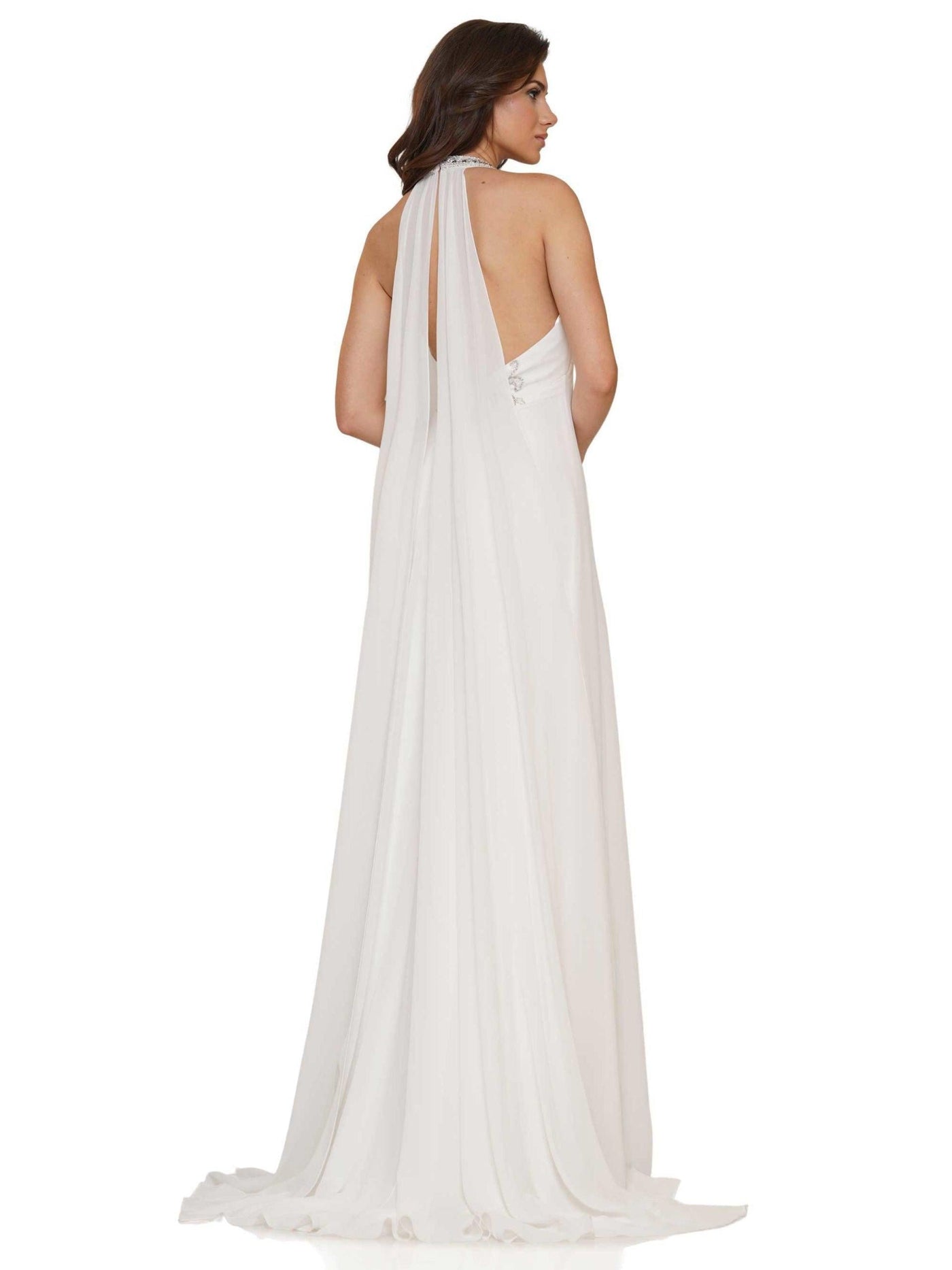 Colors Long Formal Prom Chiffon Dress 2710 - The Dress Outlet