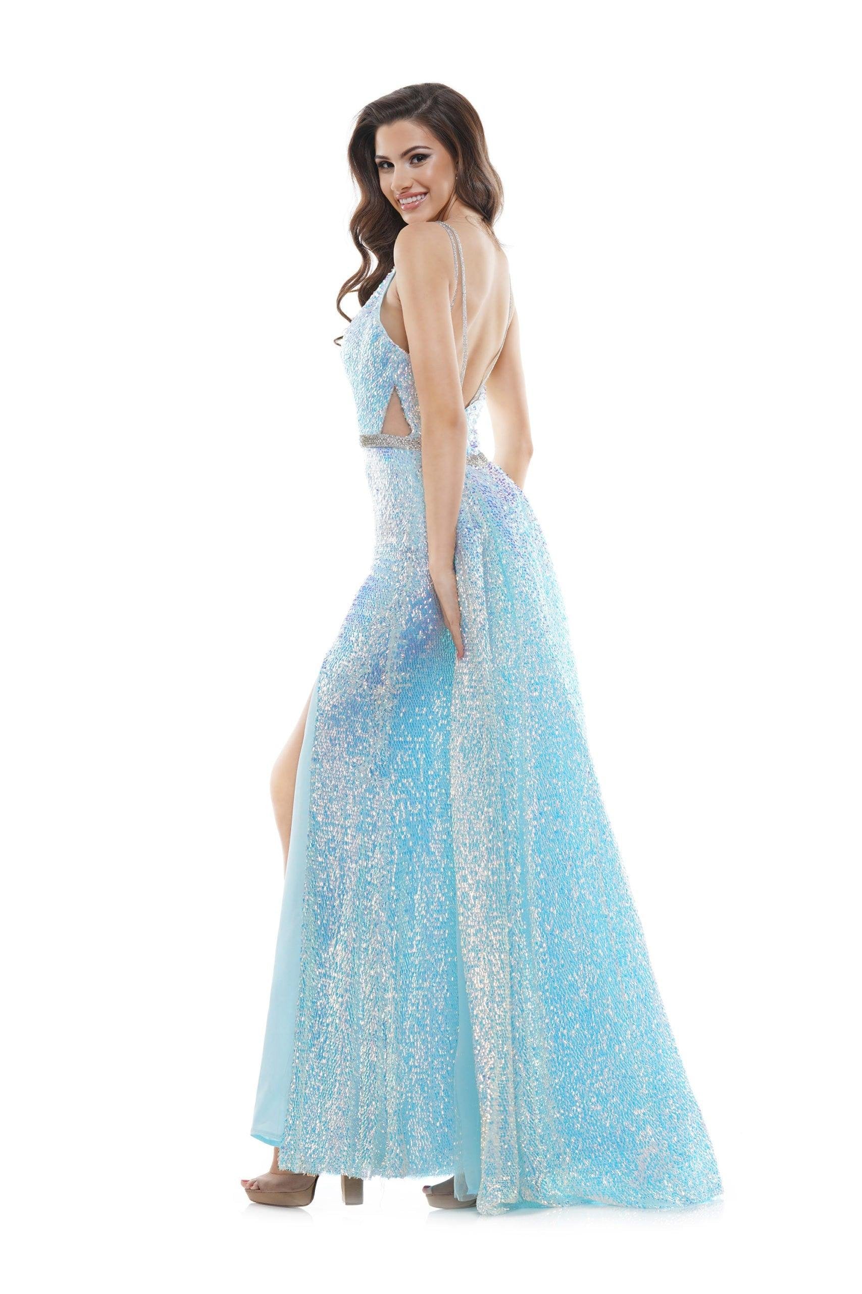 Colors Long Formal Sleeveless Prom Dress 2588 - The Dress Outlet