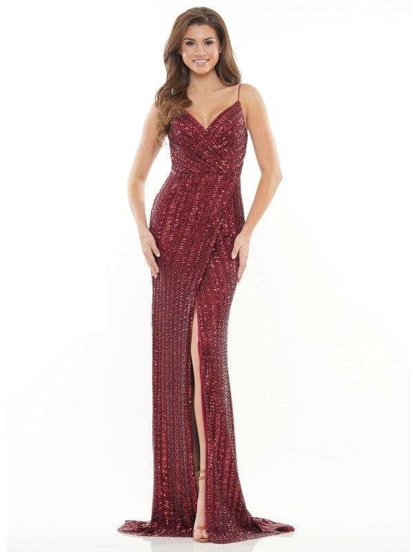 Colors Long Spaghetti Strap Formal Prom Gown 2659 - The Dress Outlet