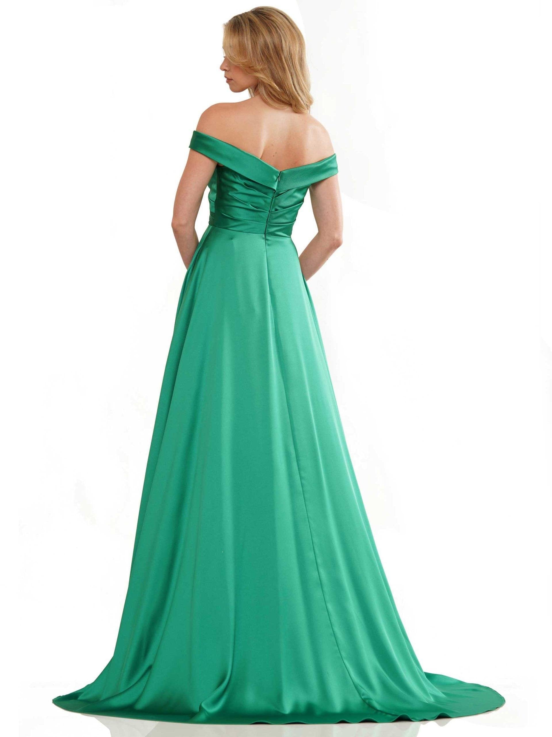 Colors Off Shoulder Long Prom Dress G1099 - The Dress Outlet