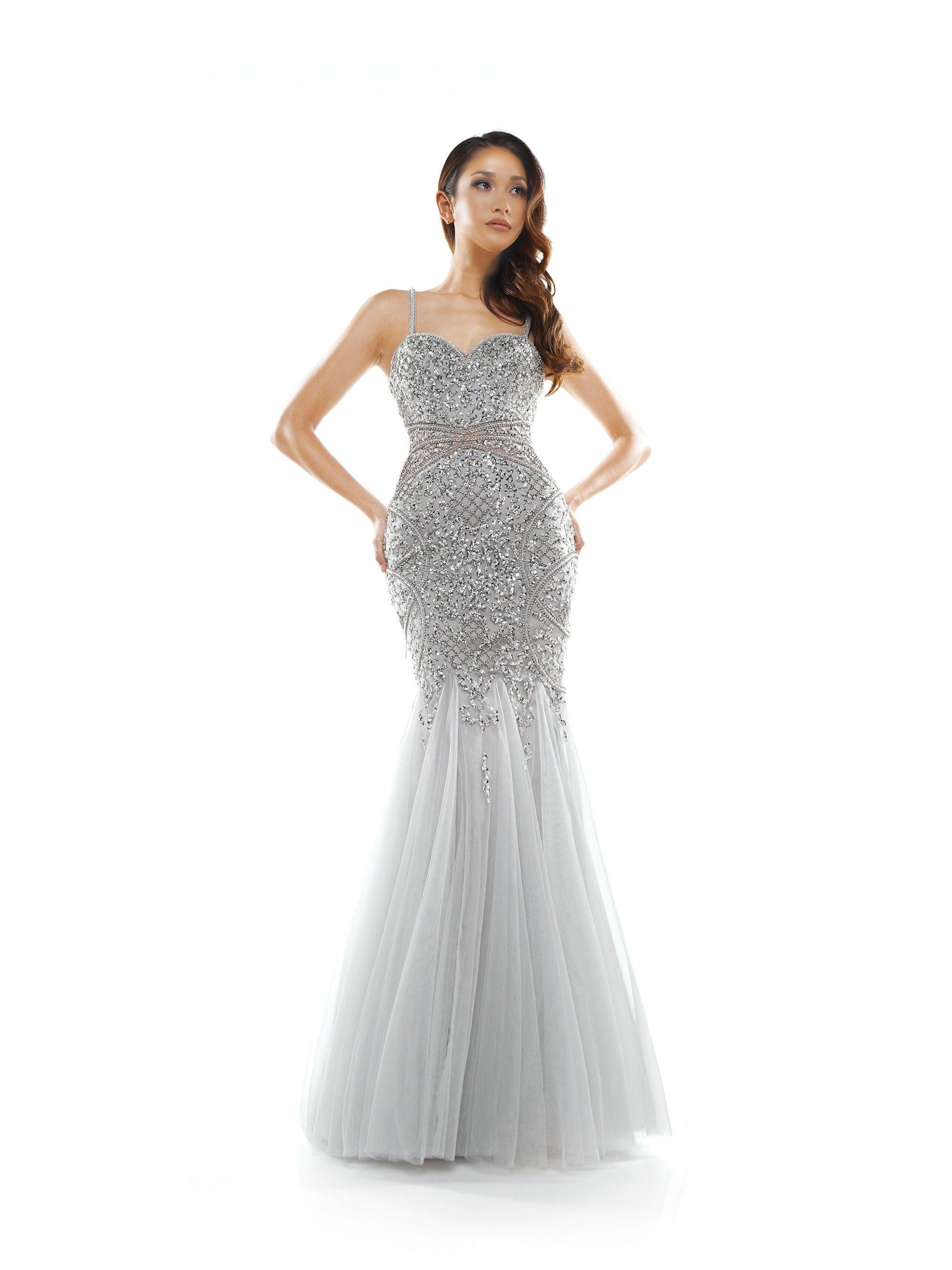 Colors Prom Long Formal Beaded Mermaid Dress 2230 - The Dress Outlet