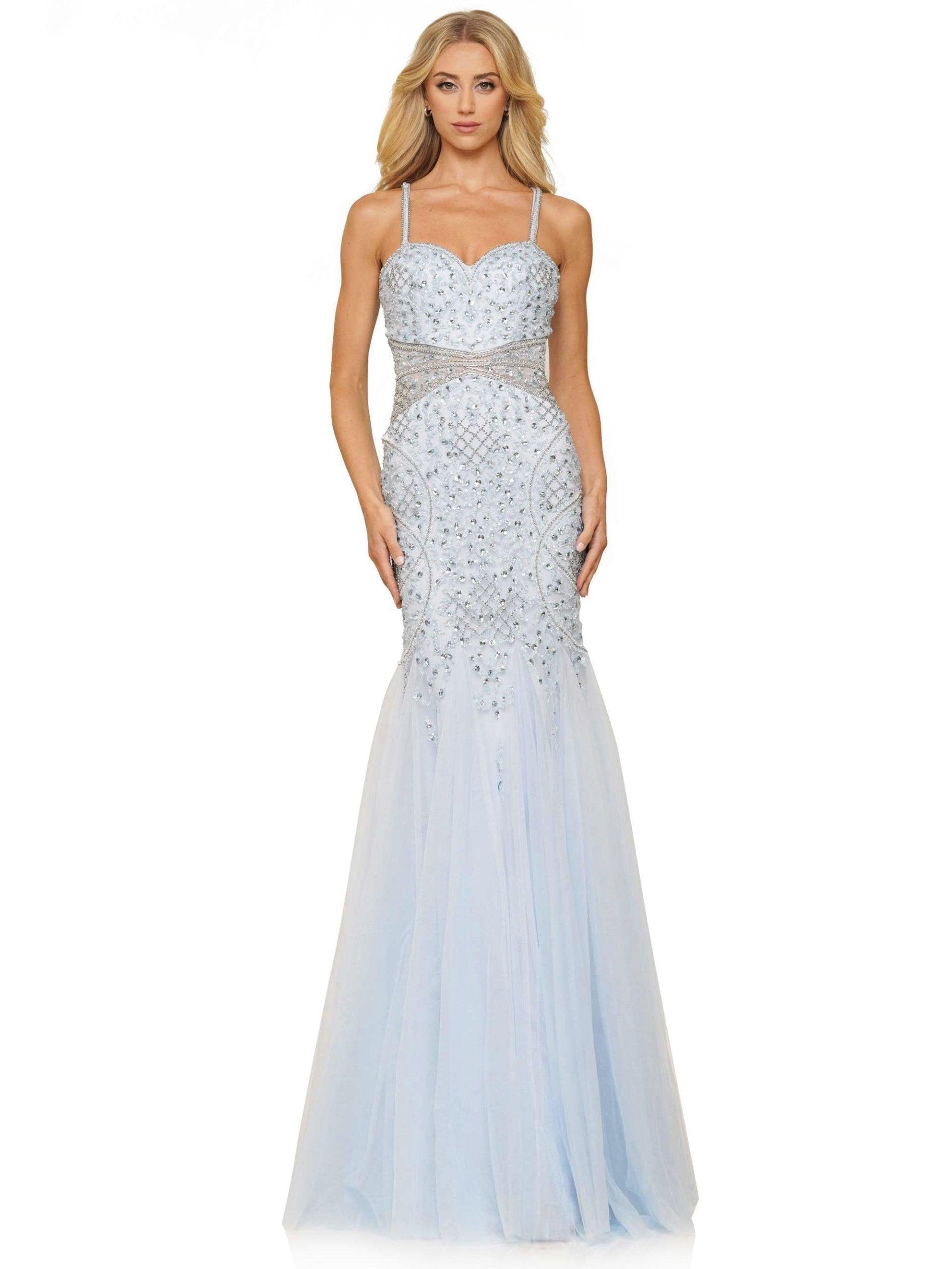 Colors Prom Long Formal Beaded Mermaid Dress 2230 - The Dress Outlet
