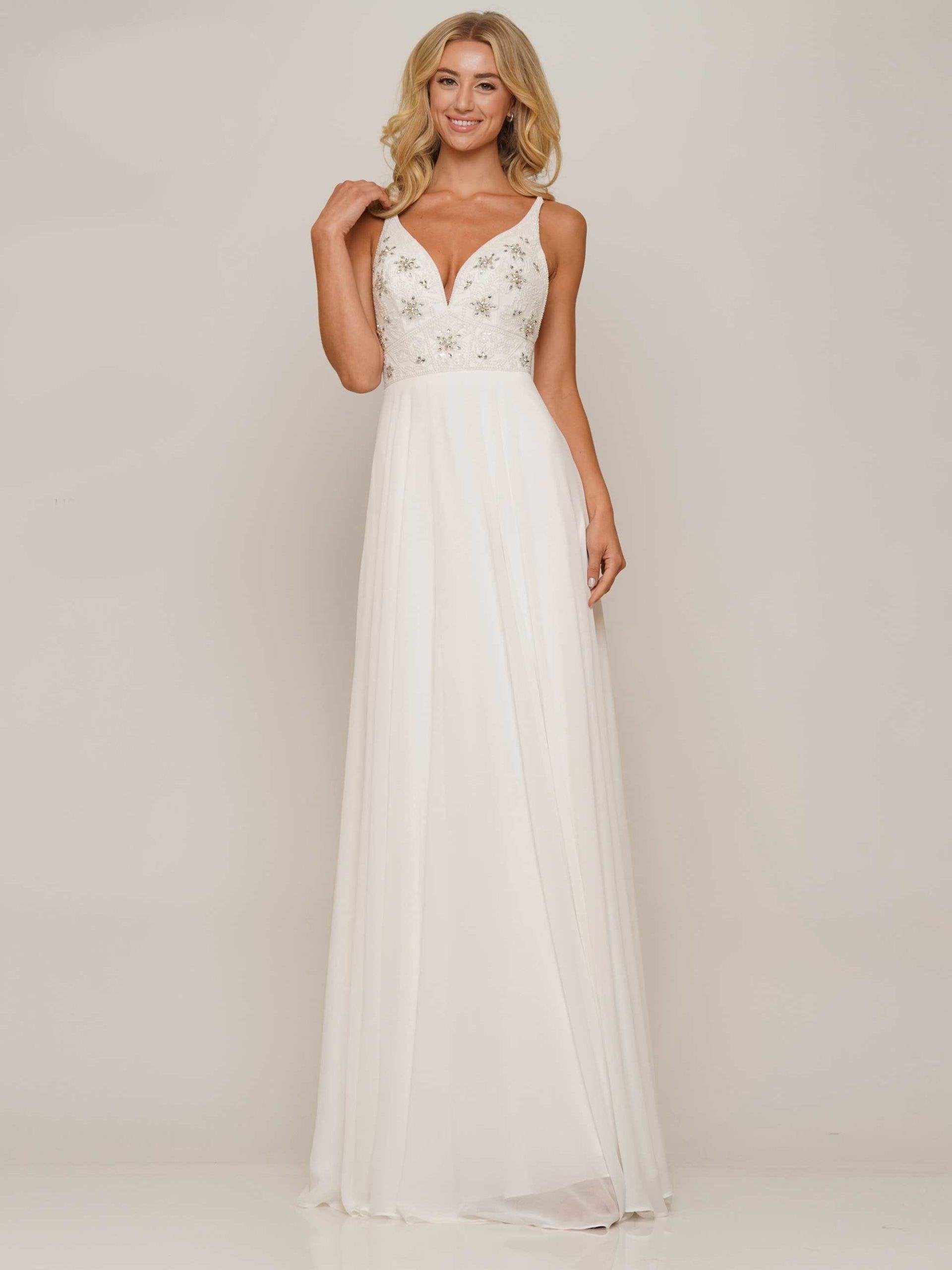 Colors Sleeveless Long Prom Dress 3000 - The Dress Outlet