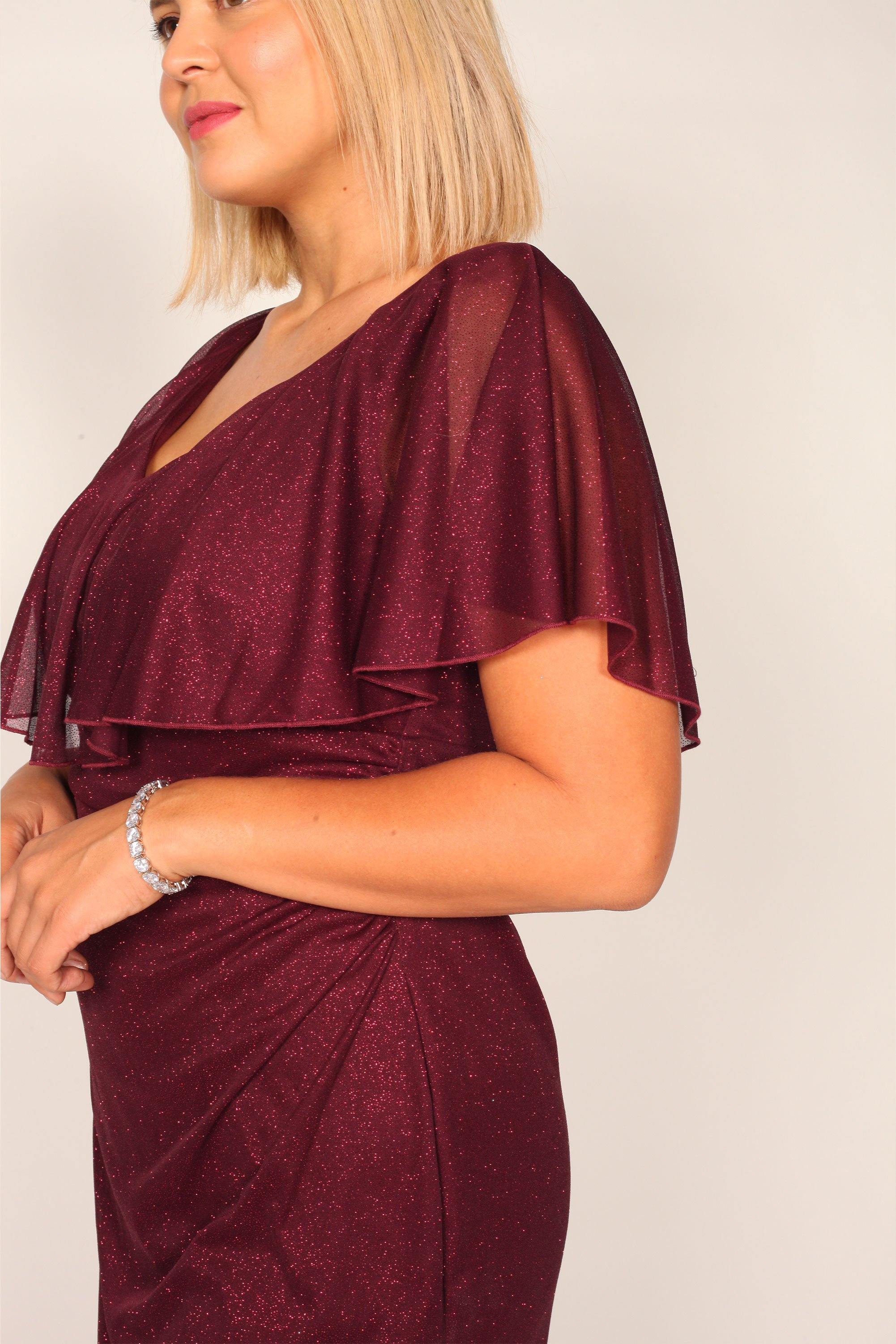 Connected Apparel Formal Short Cocktail Dress - The Dress Outlet