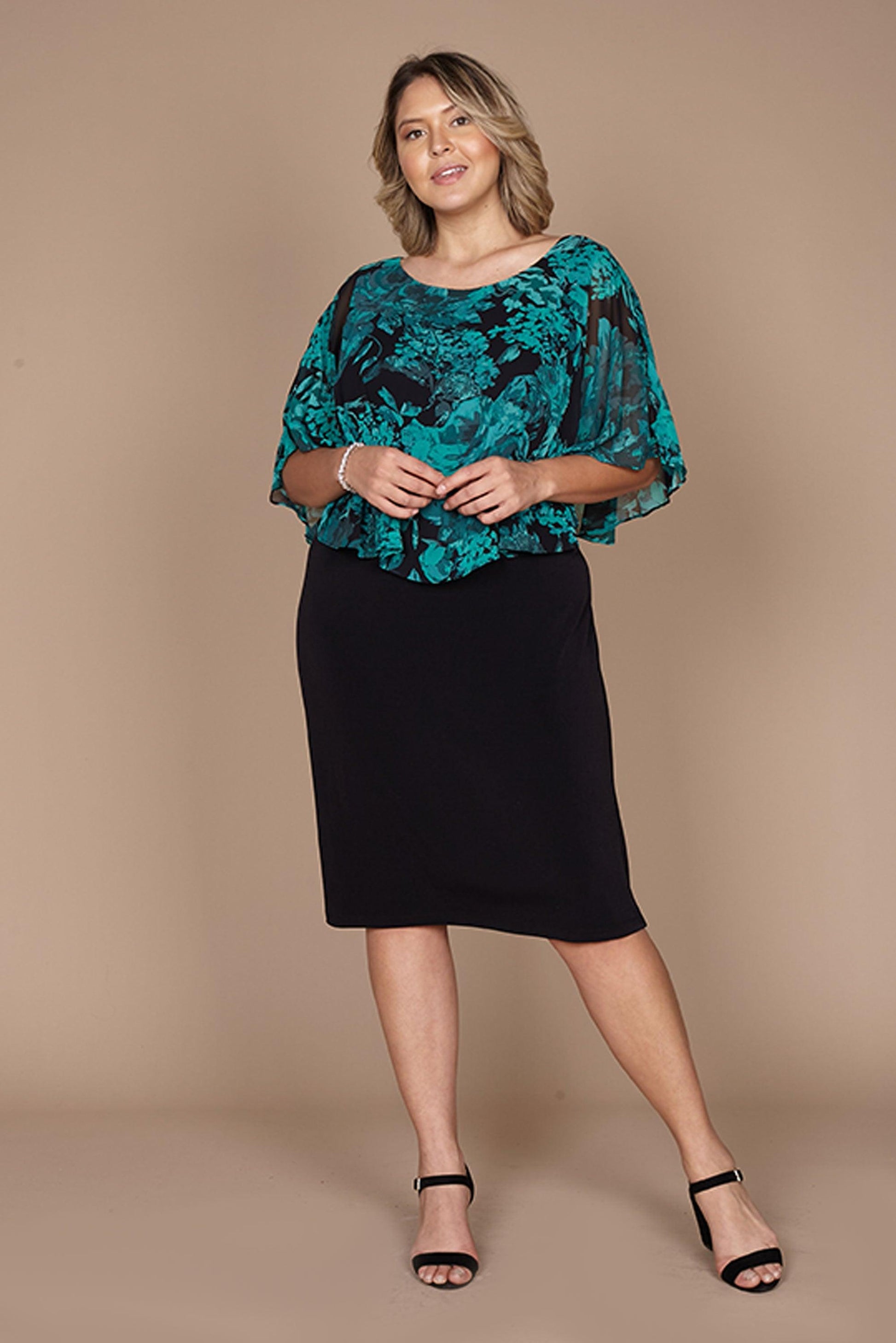 Connected Apparel Formal Short Dress