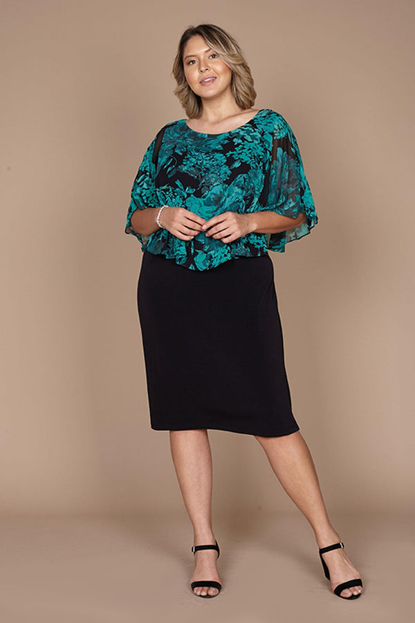 Connected Apparel Formal Short Dress