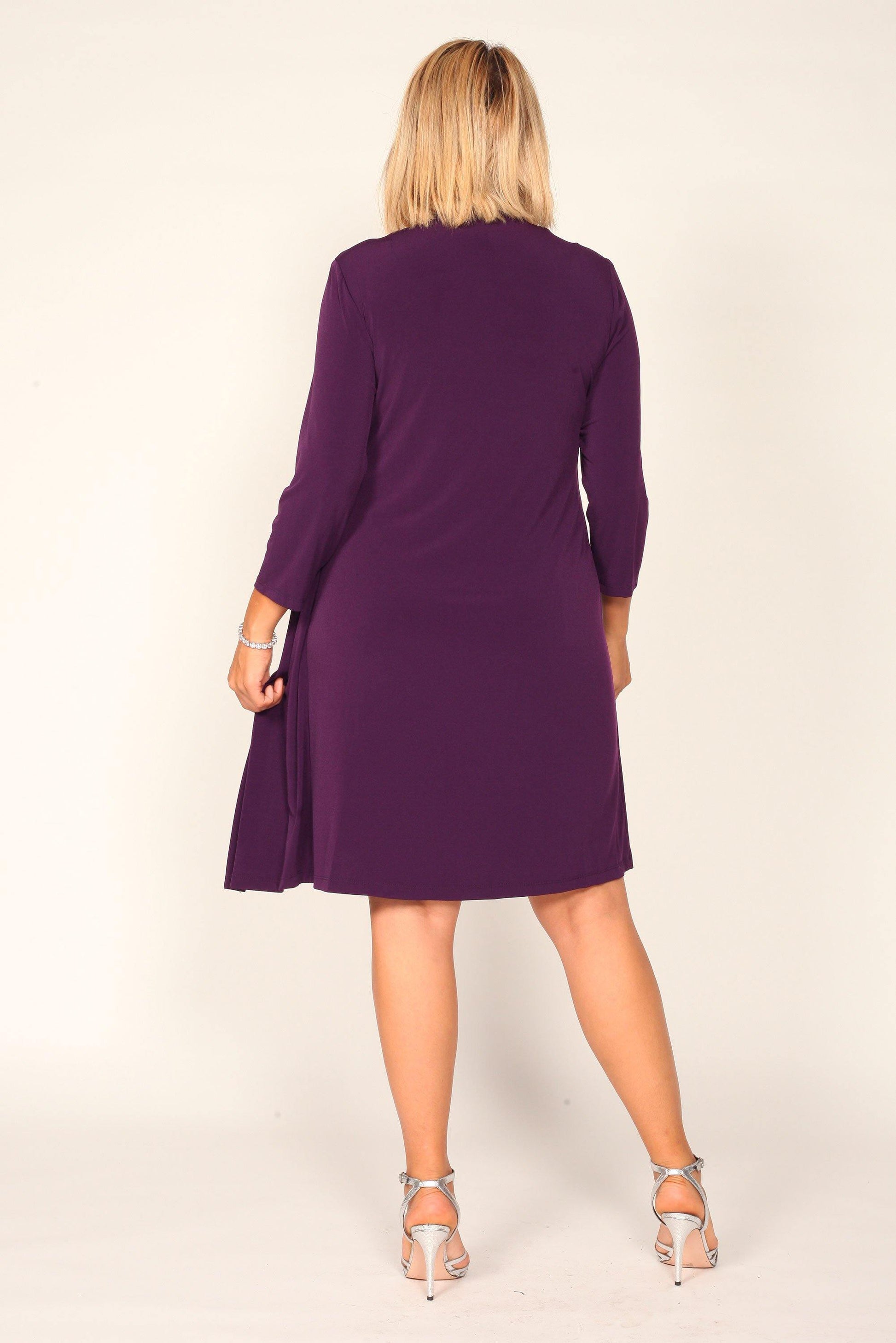 Connected Apparel Mother of the Bride Short Dress