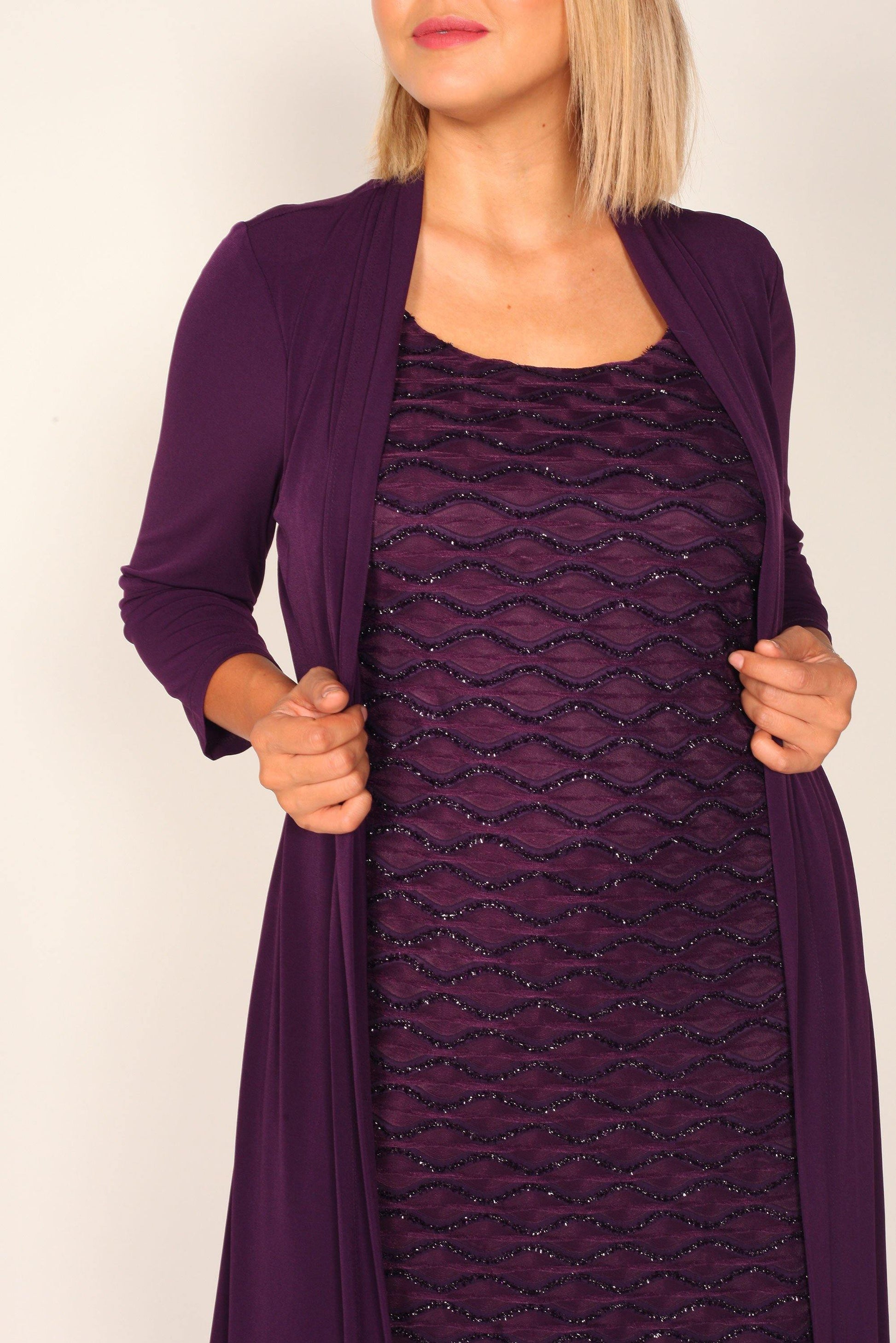 Connected Apparel Mother of the Bride Short Dress