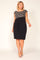Connected Apparel Short Dress Cocktail - The Dress Outlet
