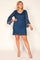 Connected Apparel Short Fitted Cocktail Dress - The Dress Outlet