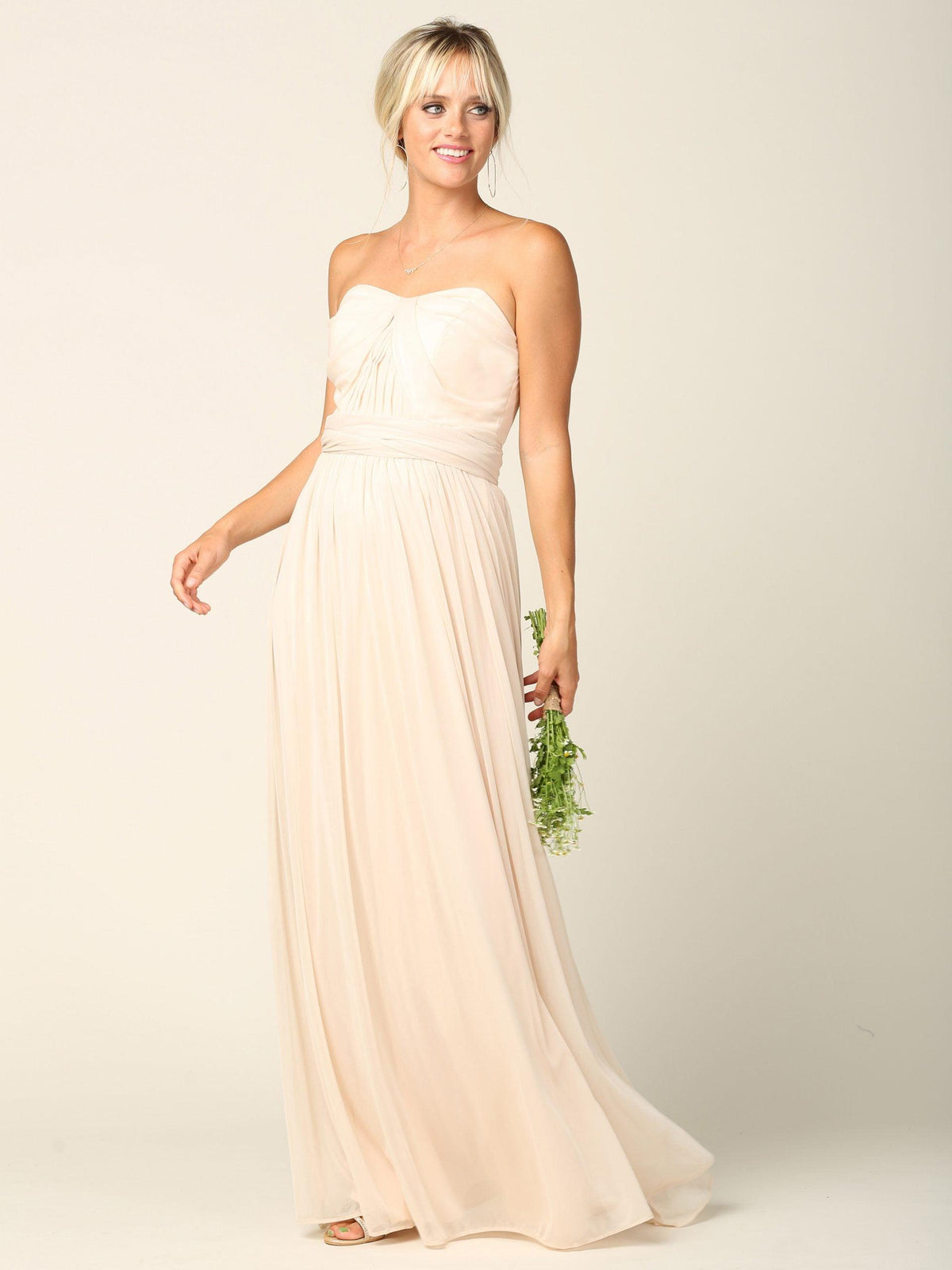 Eva Fashion 3316 Long Bridesmaid Dress Sale