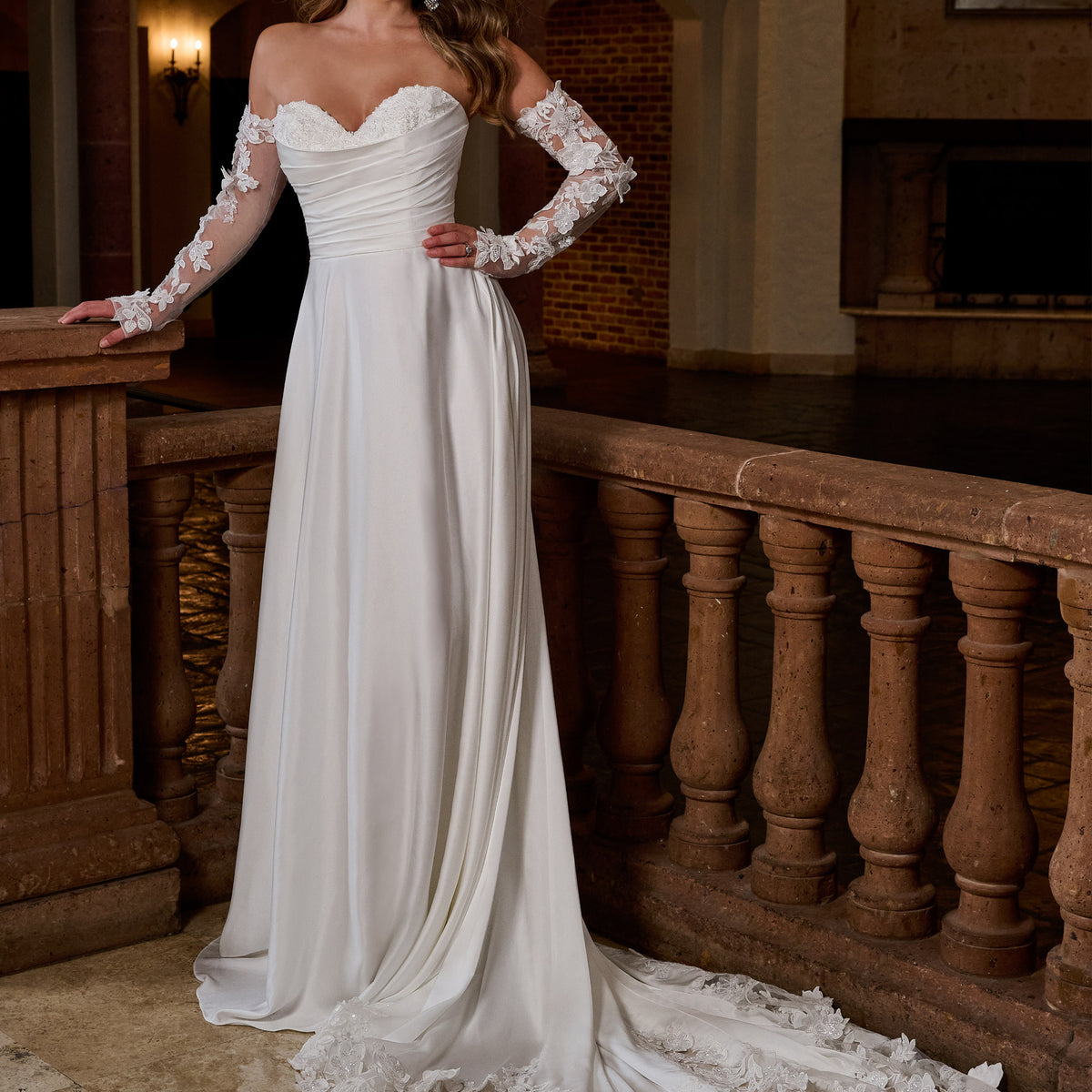 Rachel Allan RB4202 Minimalist Sweetheart A-Line Wedding Gown | FormalDressShops 6 / Ivory Rachel Allan RB4202 Minimalist Sweetheart A-Line Wedding Gown | FormalDressShops 6 / Ivory