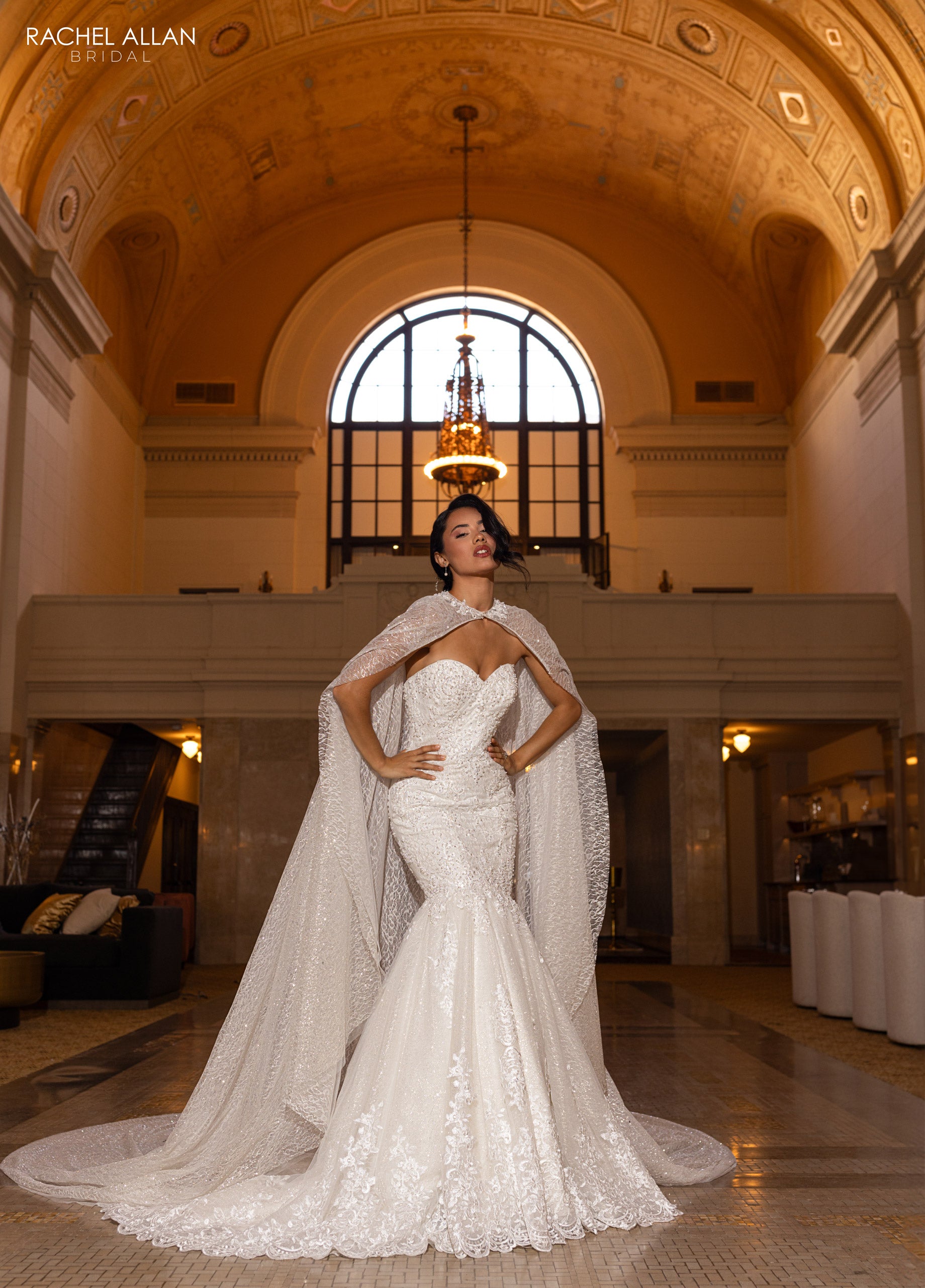 chinese dress ladies Tina Holly TW103 Long Mermaid Bridal Sequin Wedding Dress main image 1
