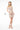 Cut-Away Shoulder Glitter Crepe Bodycon Dress - The Dress Outlet Elizabeth K
