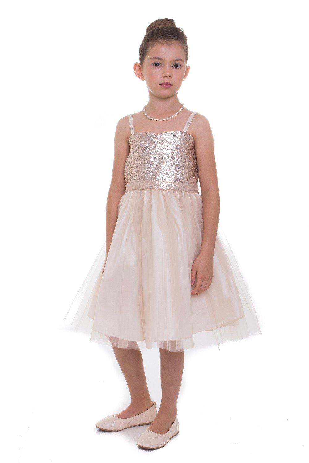 Blush Cute Flower Girl Dress Formal