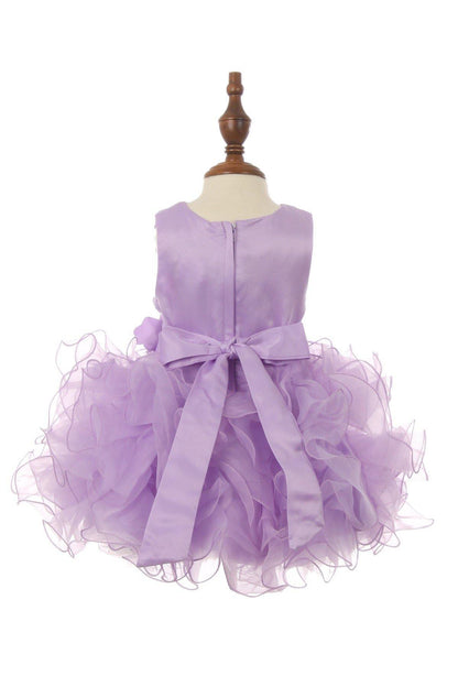 Cute Lace Sequin Top Ruffle Tulle Skirt Dress - The Dress Outlet Cinderella Couture