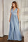 Prom Dresses A Line Long Formal Evening Prom Dress Paris Blue