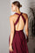 Prom Dresses A Line Long Formal Evening Prom Dress Burgundy