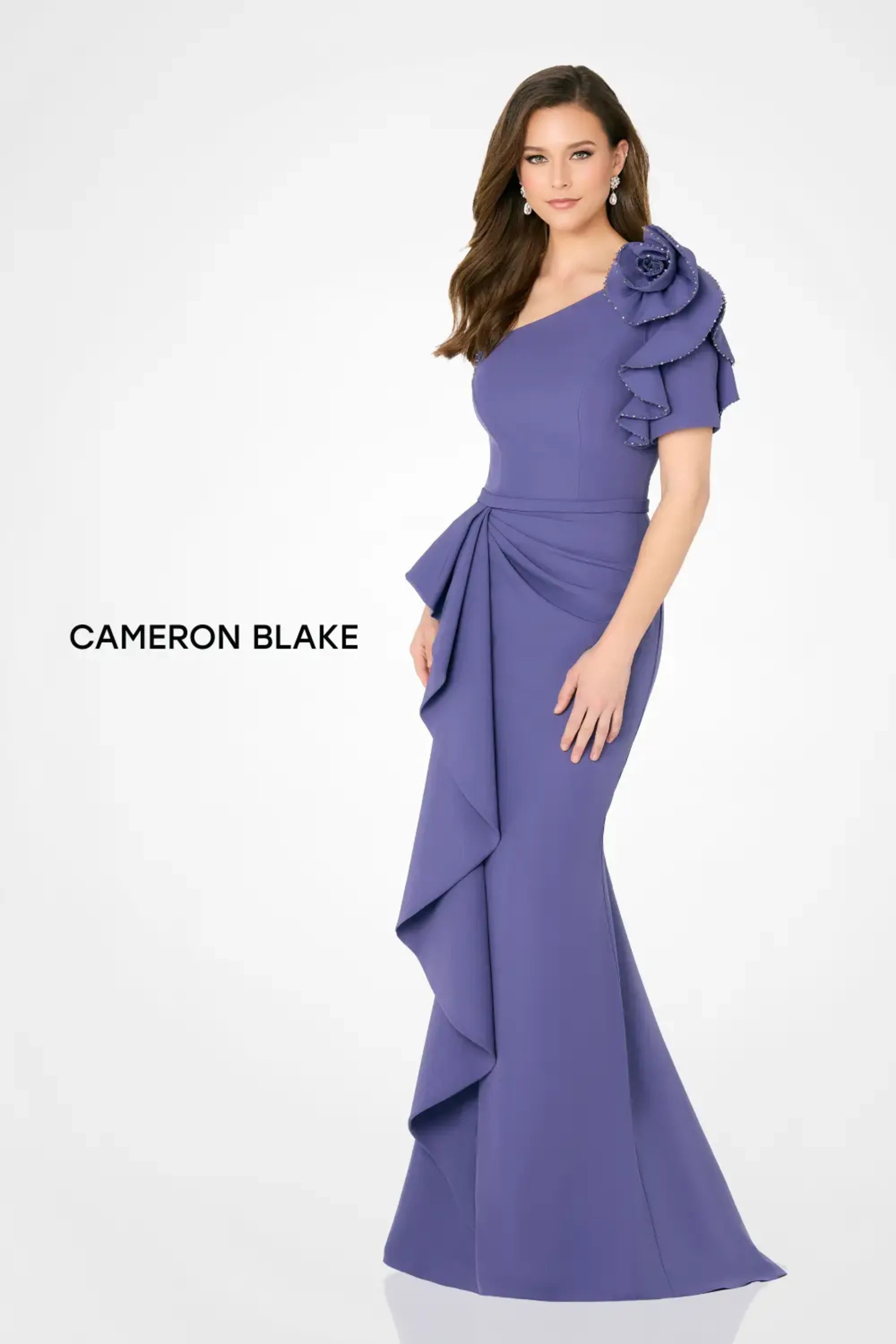 Formal Dresses Long Formal Evening Floral Dress Delphinium
