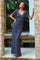 Mother of the Bride Dresses Beaded Long Mother of the Bride Formal Dress Gunmetal