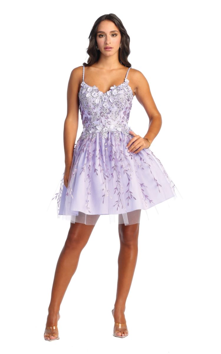 Sweetheart Mini/Short Tulle Prom A-Line May Queen 1891