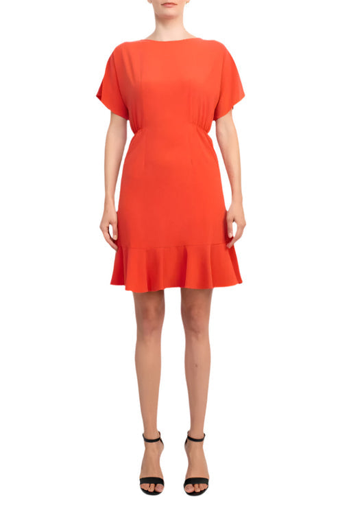 Donna Morgan D7704M Short Cocktail Fitted Dress