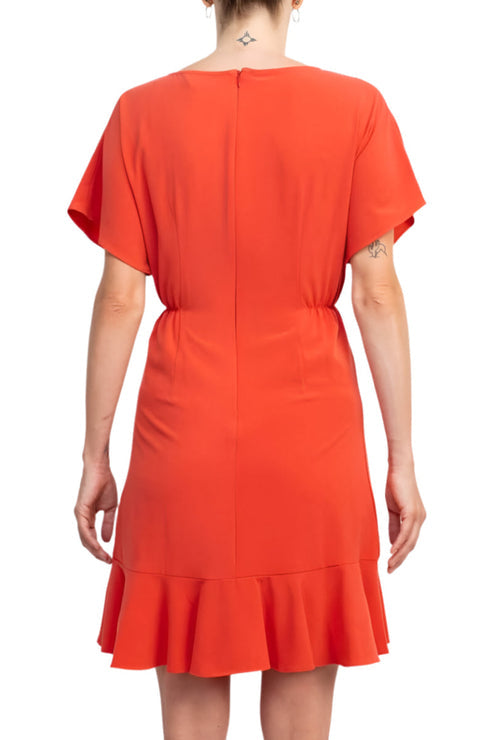 Donna Morgan D7704M Short Cocktail Fitted Dress